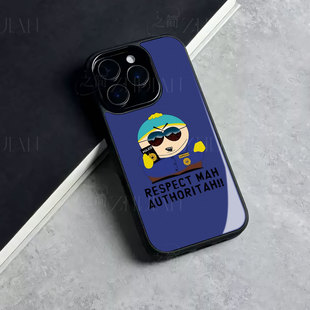 卡特曼警察磁吸磨砂黑框玻璃手机壳适用苹果iphone17promax华为VIVOY500红米turbo5MAXVIVOY300TVIVOX200S