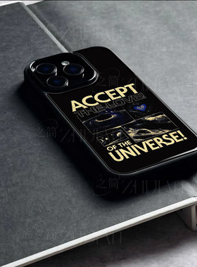 宇宙爱心磁吸磨砂黑框玻璃手机壳适用苹果iphone17promax华为小米15PRO畅享80PROVIVOX200至尊荣耀X70I