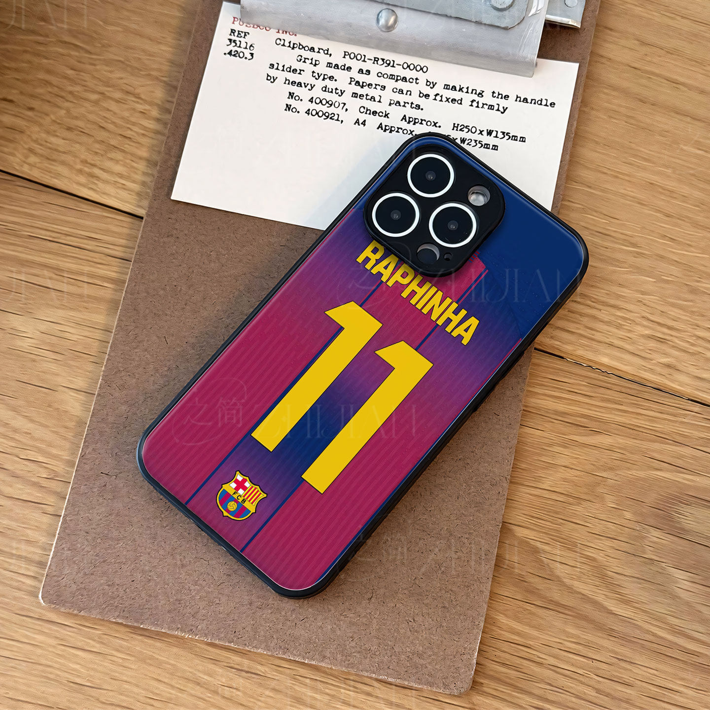巴萨拉菲尼亚11号磁吸磨砂黑框电镀玻璃手机壳适用苹果iphone17promax华为红米K80至尊版P60PROVIVOX100ULTRA