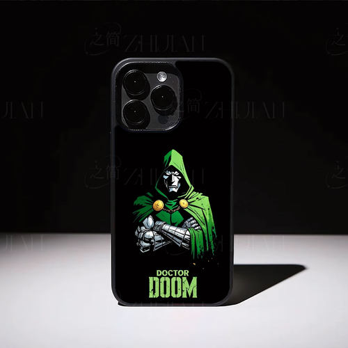 毁灭博士磁吸磨砂黑框电镀玻璃手机壳适用苹果iphone17promax华为VIVOS50PROMINIVIVOS15E荣耀X60PROOPPOFIND