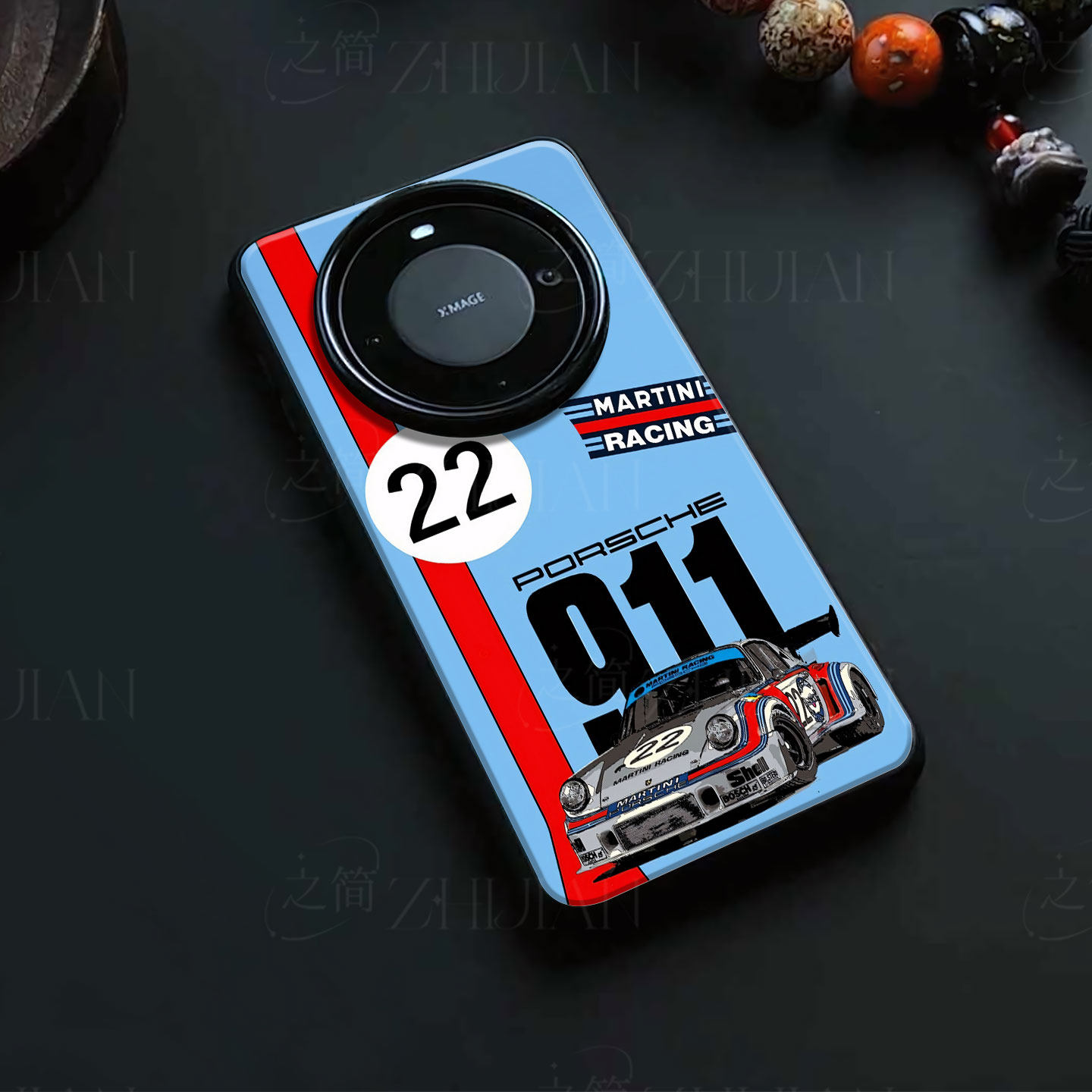 保时捷911赛车磁吸磨砂黑框电镀玻璃手机壳适用苹果iphone17promax华为NOVA14活力版PURA90PROMAX荣耀MAGIC7P