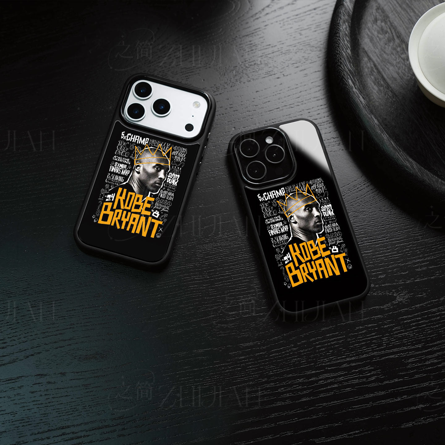 科比荣誉磁吸磨砂黑框电镀玻璃手机壳适用苹果iphone17promax华为荣耀X60PROOPPOFINDX8S1加11OPPORENO15PRO