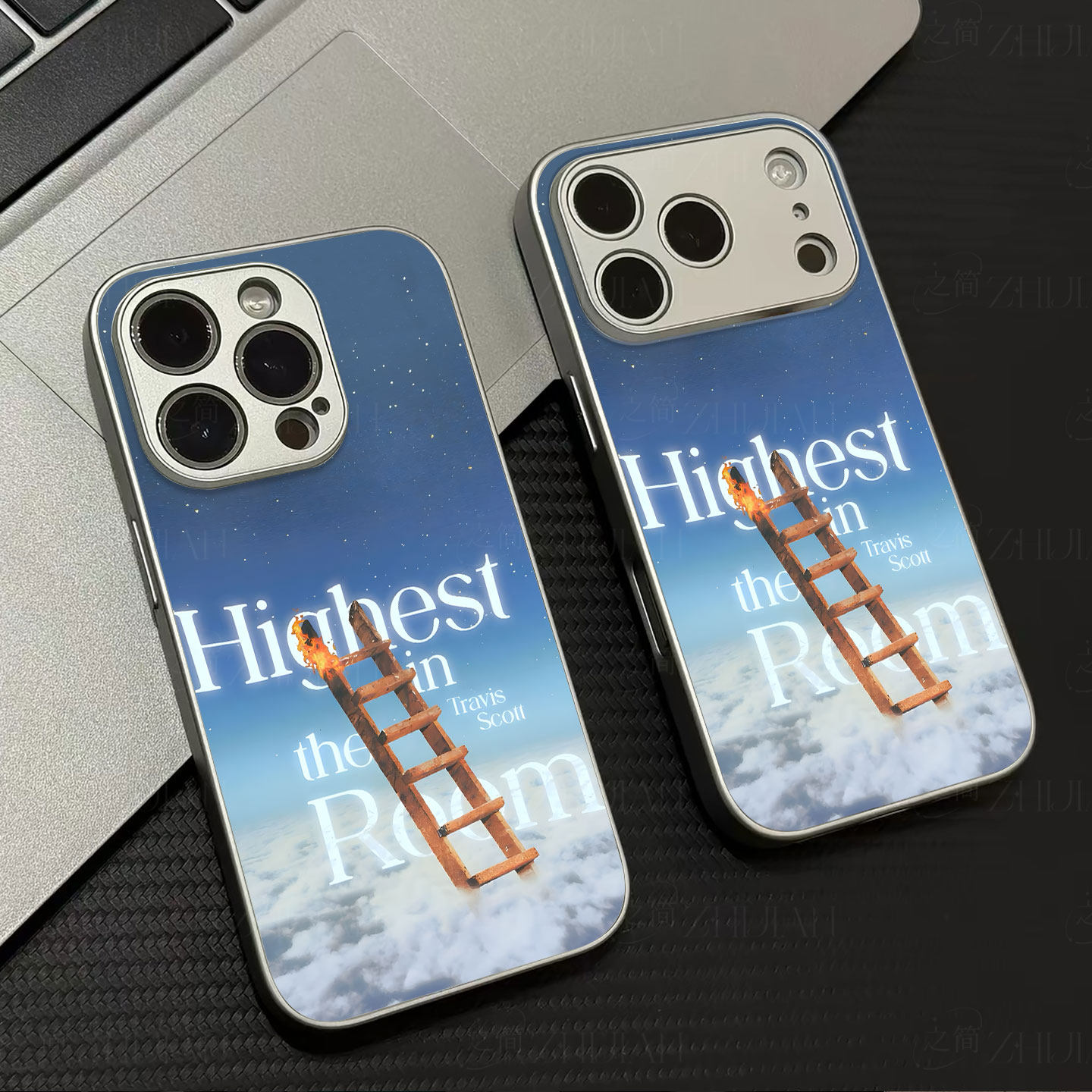 TS火梯磁吸磨砂黑框电镀玻璃手机壳适用苹果iphone17promax华为P60PROVIVOS30PROMINI红米TURBO4PRONOVA12ULT