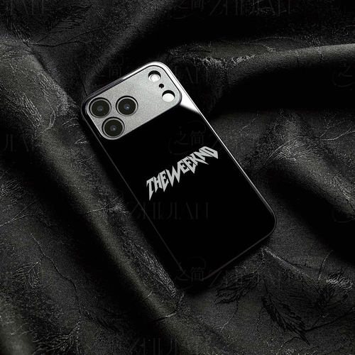 威肯标志磁吸磨砂黑框电镀玻璃手机壳适用苹果iphone17promax华为荣耀MAGIC8PRO红米K50至尊版1加ACE5至尊版O