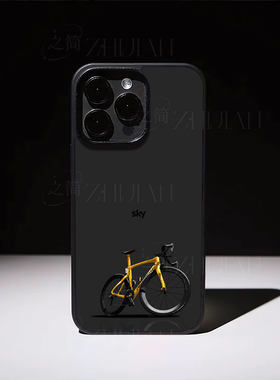 天空公路赛车磁吸磨砂黑框电镀玻璃手机壳适用苹果iphone17promax华为OPPOFINDX8SPLUS小米14PROPURA80ULTRAO
