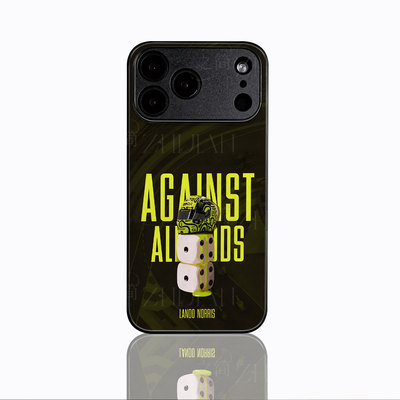 兰多诺里斯磁吸磨砂黑框电镀玻璃手机壳适用苹果iphone17promax华为1加12IQOONEO10PROPLUSNOVA14PRONOVA9PRO