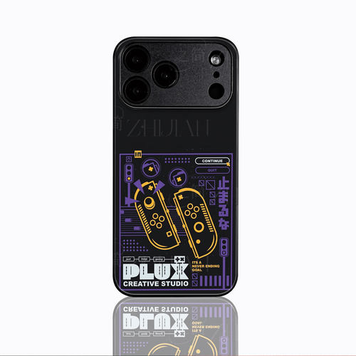 Switch手柄磁吸磨砂黑框电镀玻璃手机壳适用苹果iphone17promax华为荣耀60SE荣耀MAGIC7PROOPPORENO15PROVIVO
