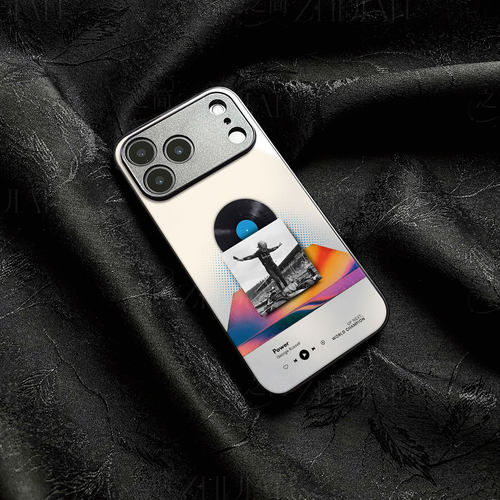 拉塞尔夺冠图磁吸磨砂黑框电镀玻璃手机壳适用苹果iphone17promax华为VIVOX200SMATE50PRO1加ACE3V荣耀X80I