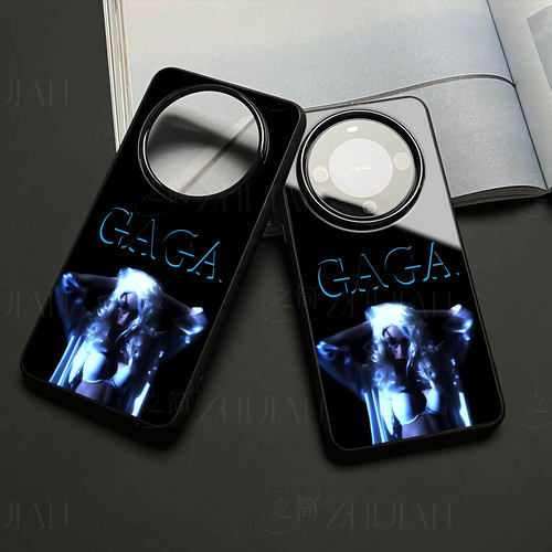 GAGA性感磁吸磨砂黑框电镀玻璃手机壳适用苹果iphone17promax华为MATE40PROPLUSVIVOS50PROMINI红米TURBO4PRO