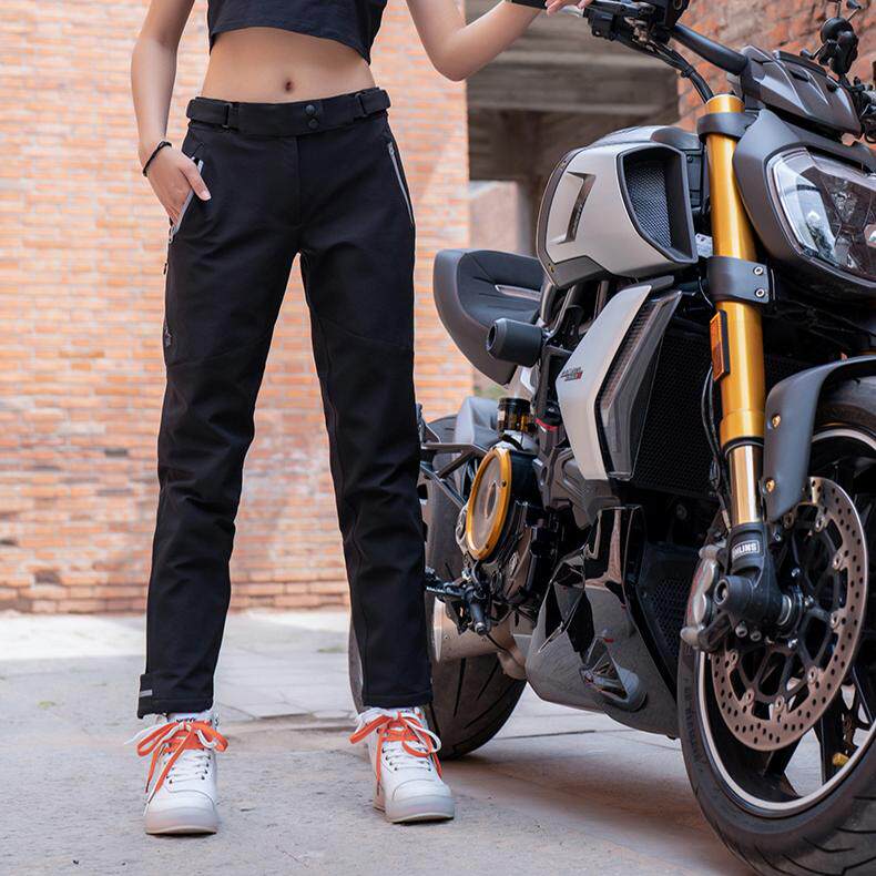 涅夫格陵兰女款摩托车骑行裤冬季女士机车保暖防水防风防寒加绒