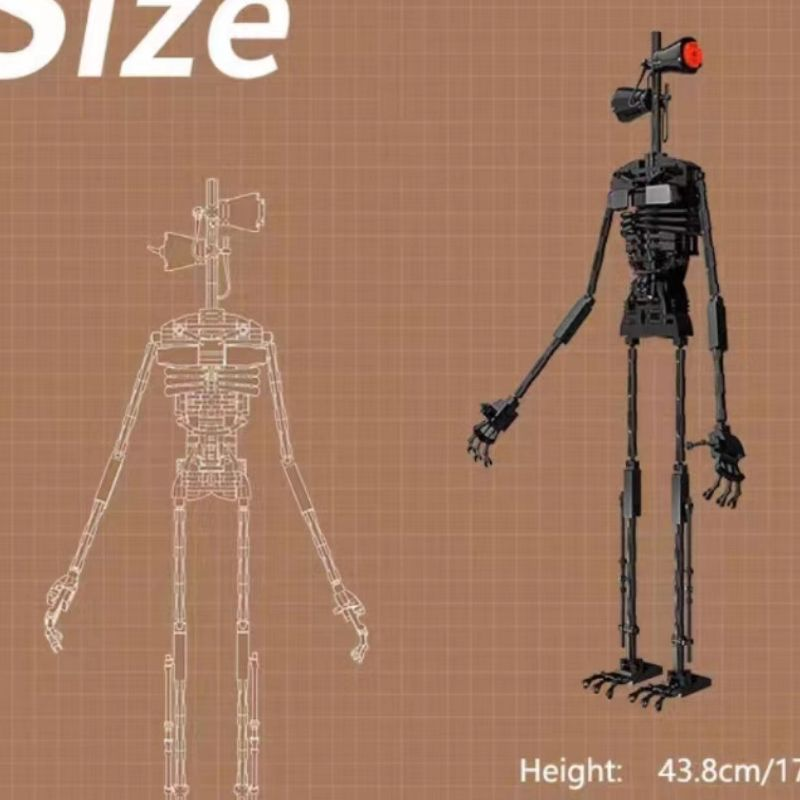 Moc跨境影视潮玩系列创意积木