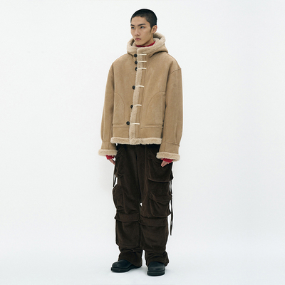 柔软可双面穿男女款秋冬夹克外套