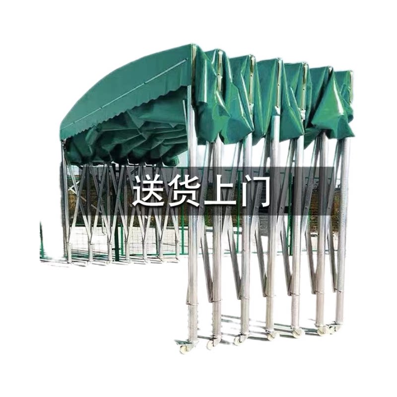 工厂定制移动推拉仓库夜