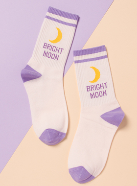 粉色袜子女秋季多巴胺可爱甜美少女jk长袜日韩学院风中筒袜女生