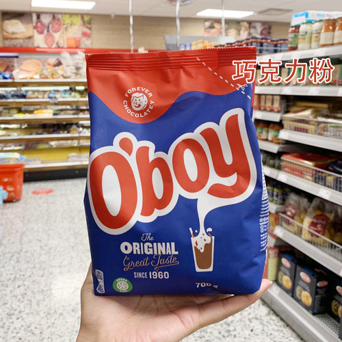 瑞典oboy欧宝家庭装好喝巧克力粉