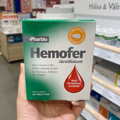 Hemofer铁元补铁片剂孕妇成人