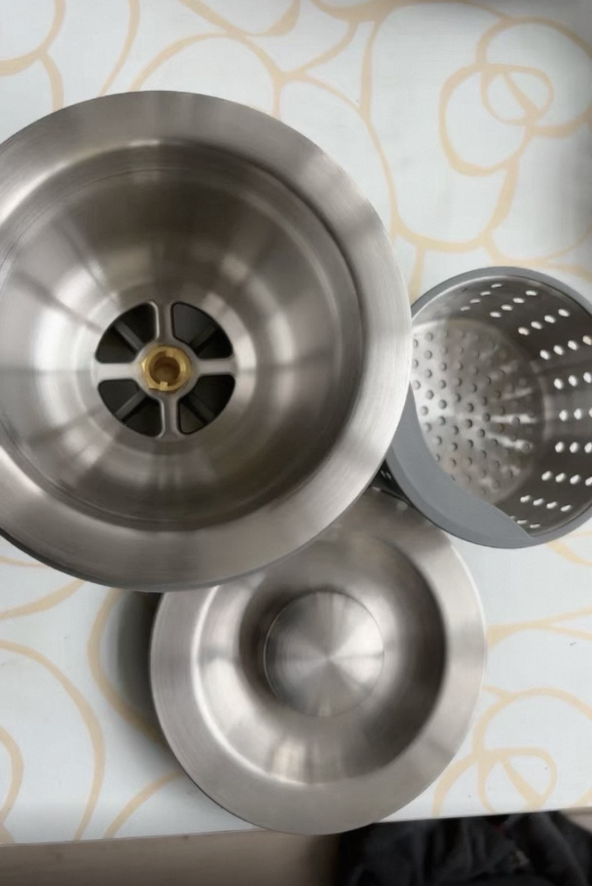 方太水槽洗碗机配件Q3/Q5/Q6/K3A下水器过滤篮网盖子漏斗拆机