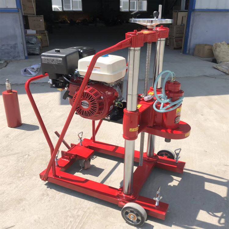 乾成牌钻孔取芯机 混凝土大理石取芯机 高速护栏打眼机