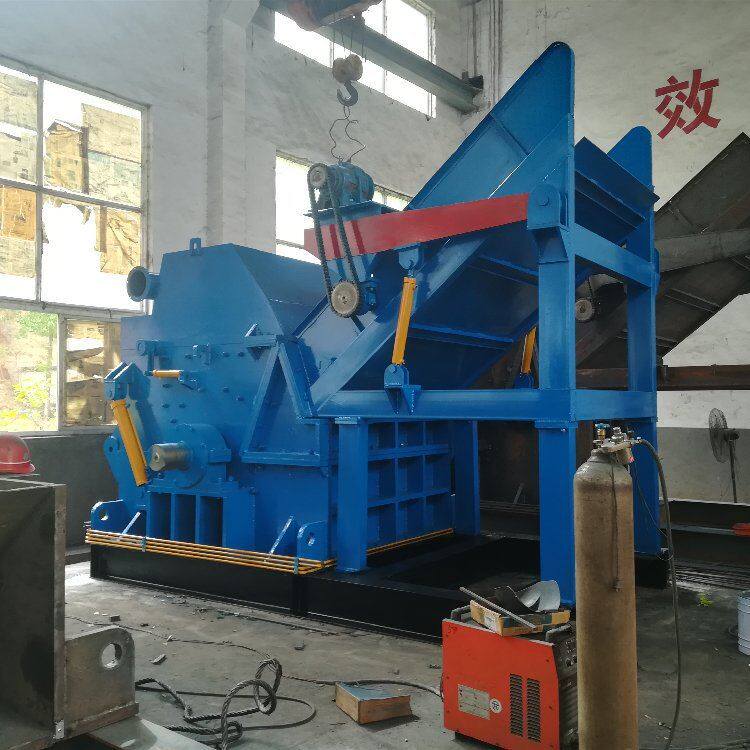 废旧家电摩托车撕碎机 大型钢板铁块金属破碎机 铁屑粉碎机