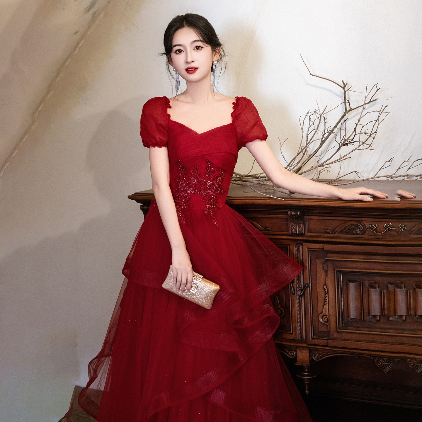 音乐生声乐钢琴演奏艺考礼服裙