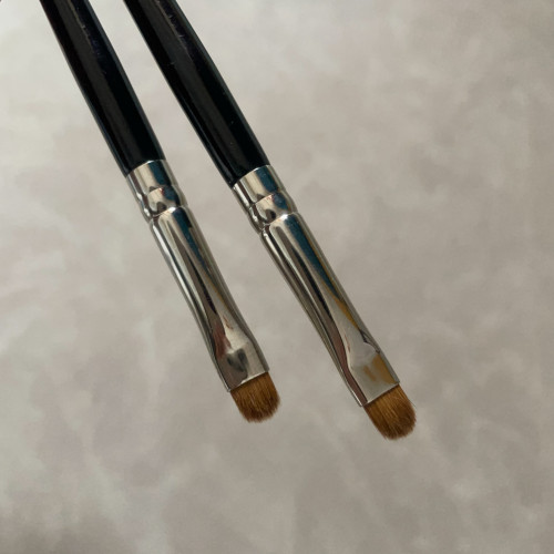 少量日单白家K005下眼影刷眼部细节刷眼睑下至卧蚕刷黄狼尾毛