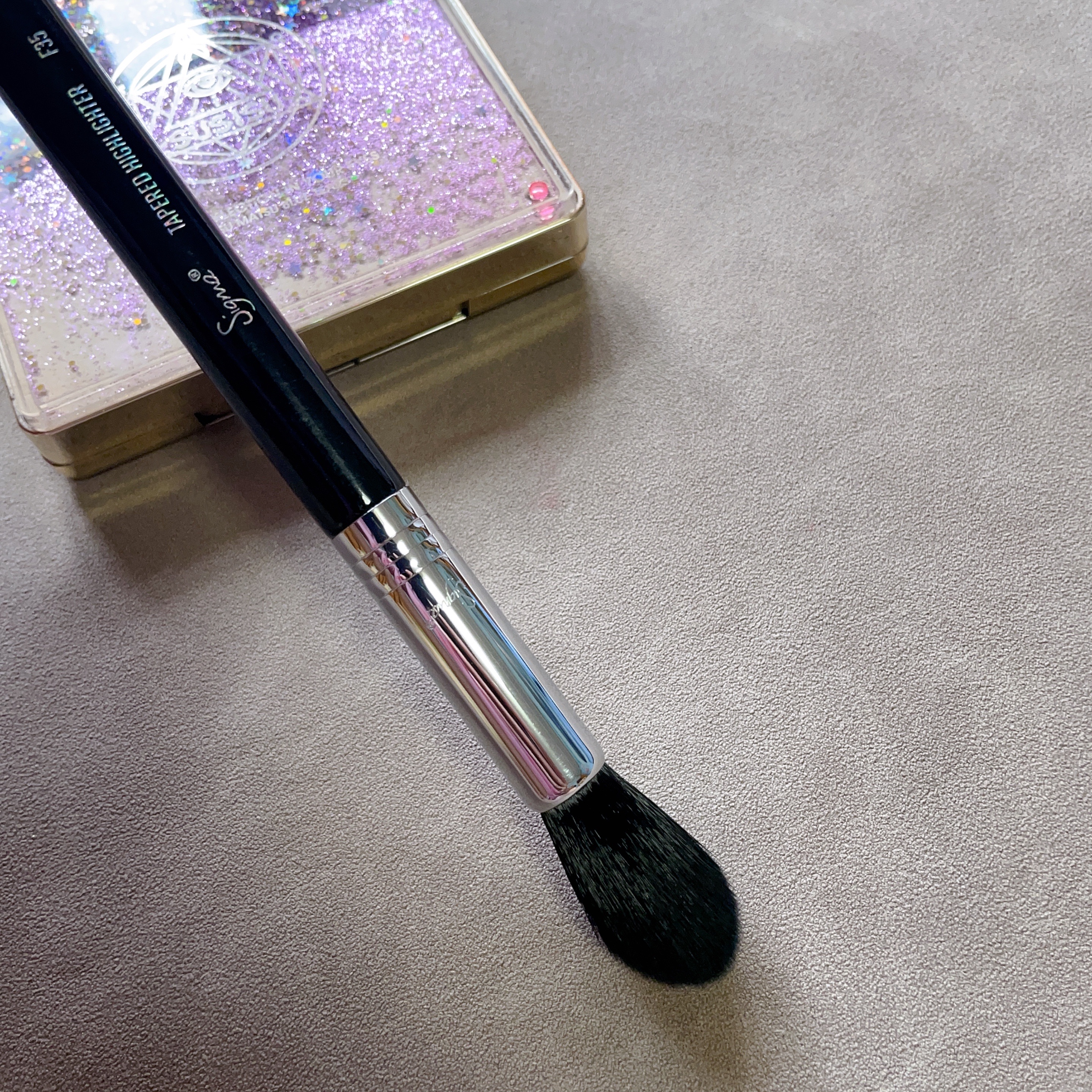 纯原单少量微瑕疵Sigma西格玛F35精准高光刷火苗刷腮红刷纤维毛