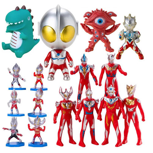 超人打怪兽蛋糕装饰派对甜品台