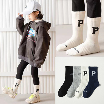 宝卡博潮流运动儿童运动袜春秋季