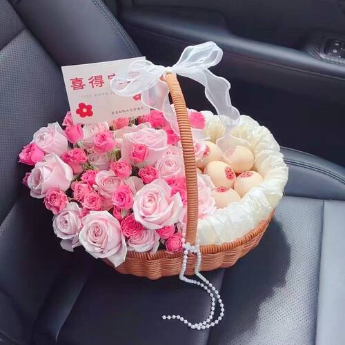 手提菜篮家用防藤编鸡蛋户外野餐