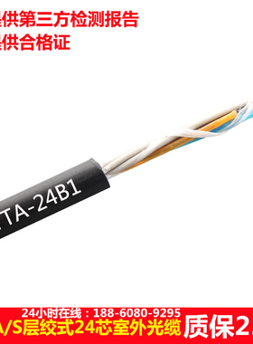 GYTA/GYTS室外单模6芯12芯光缆24芯48芯96芯144芯光纤线G652D