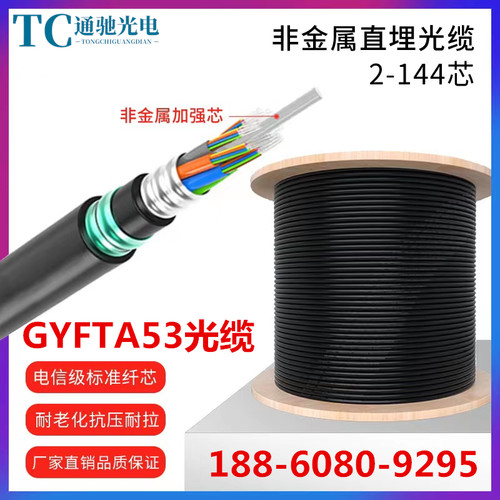 GYFTA53-8B1非金属直埋光缆厂家