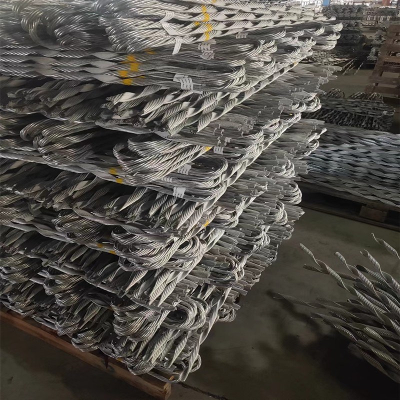 adss耐张线夹200米档距预绞式耐张串 铝包钢双层预绞丝光缆金具
