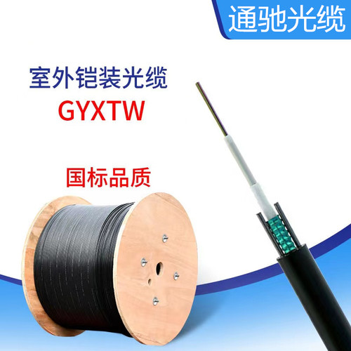 GYXTW中心管式铠装光缆架空地埋