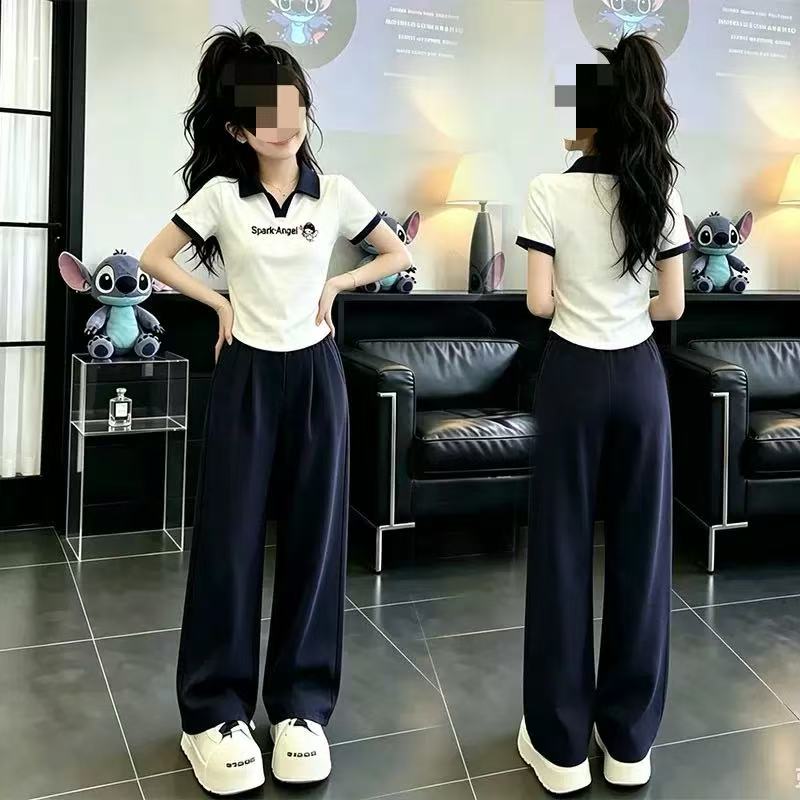 女童夏季韩系学院风网红两件套潮