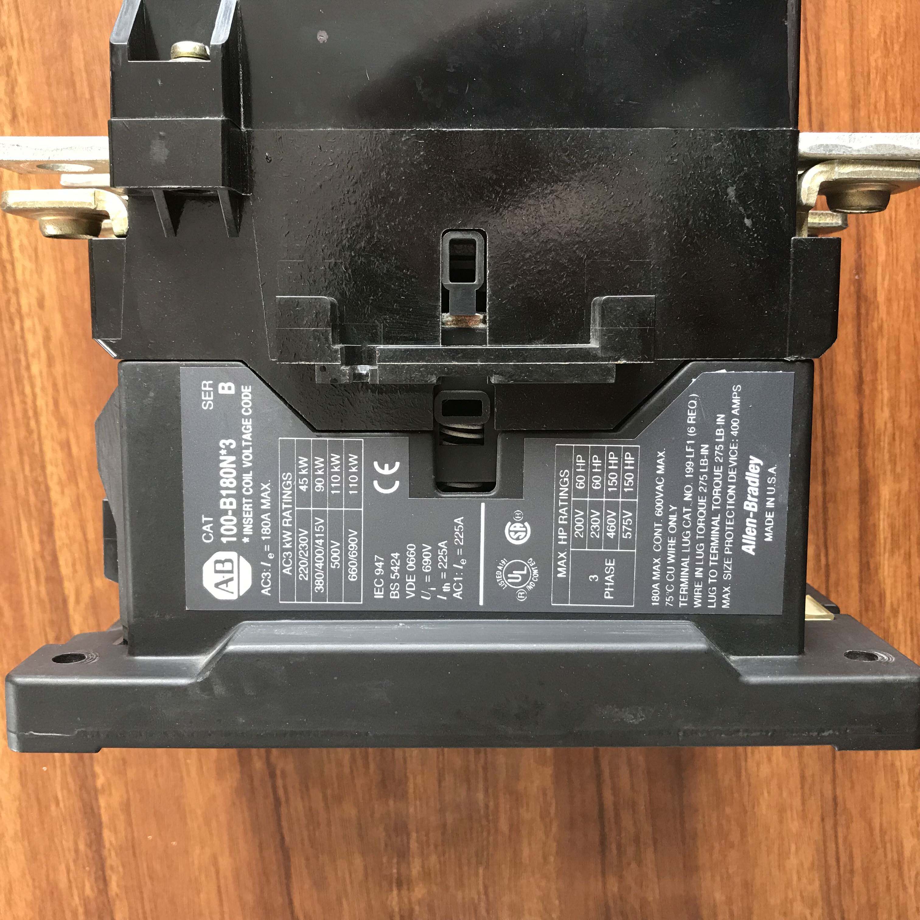 原装美国罗克韦尔接触器100-b180n