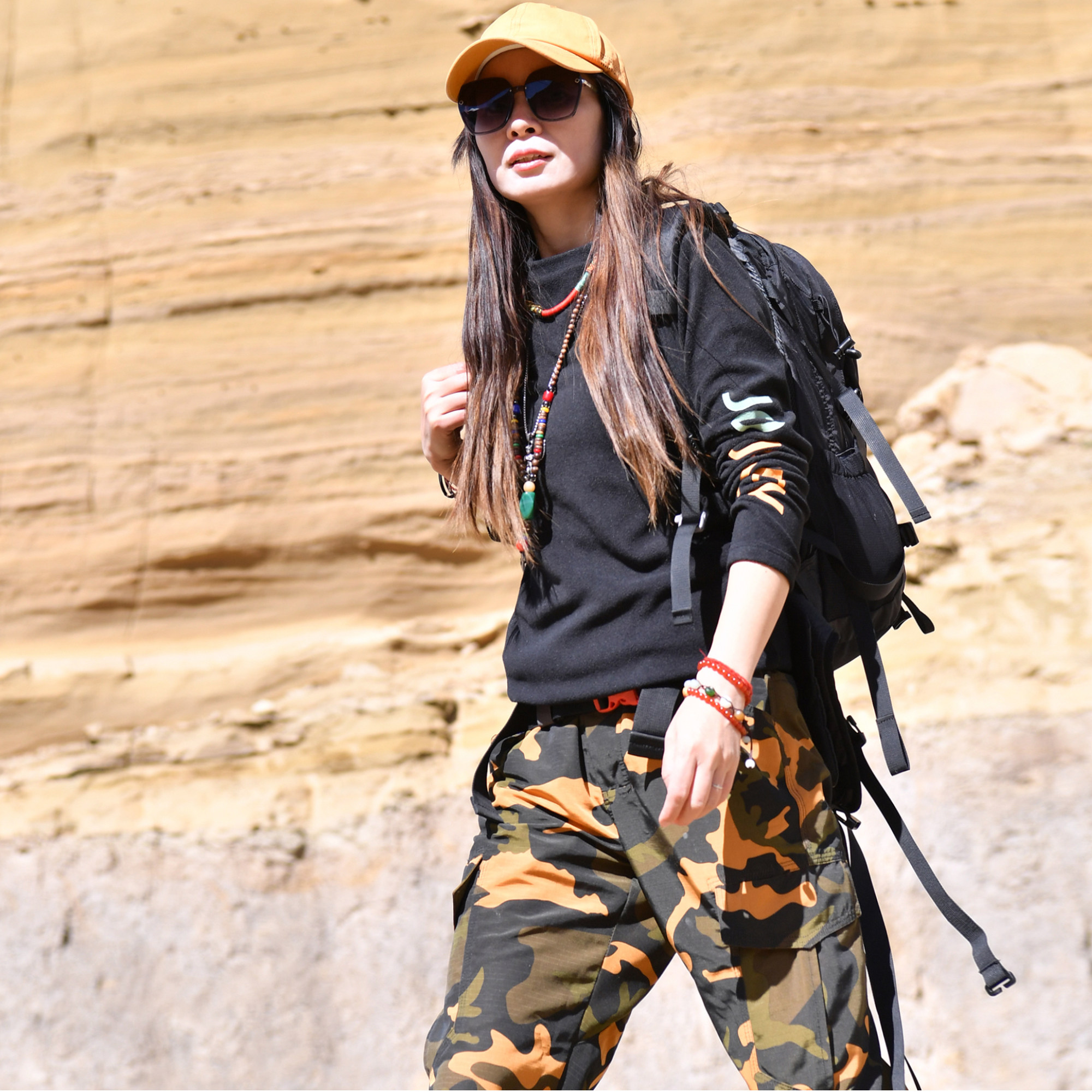 原创摇粒绒套头北京森林