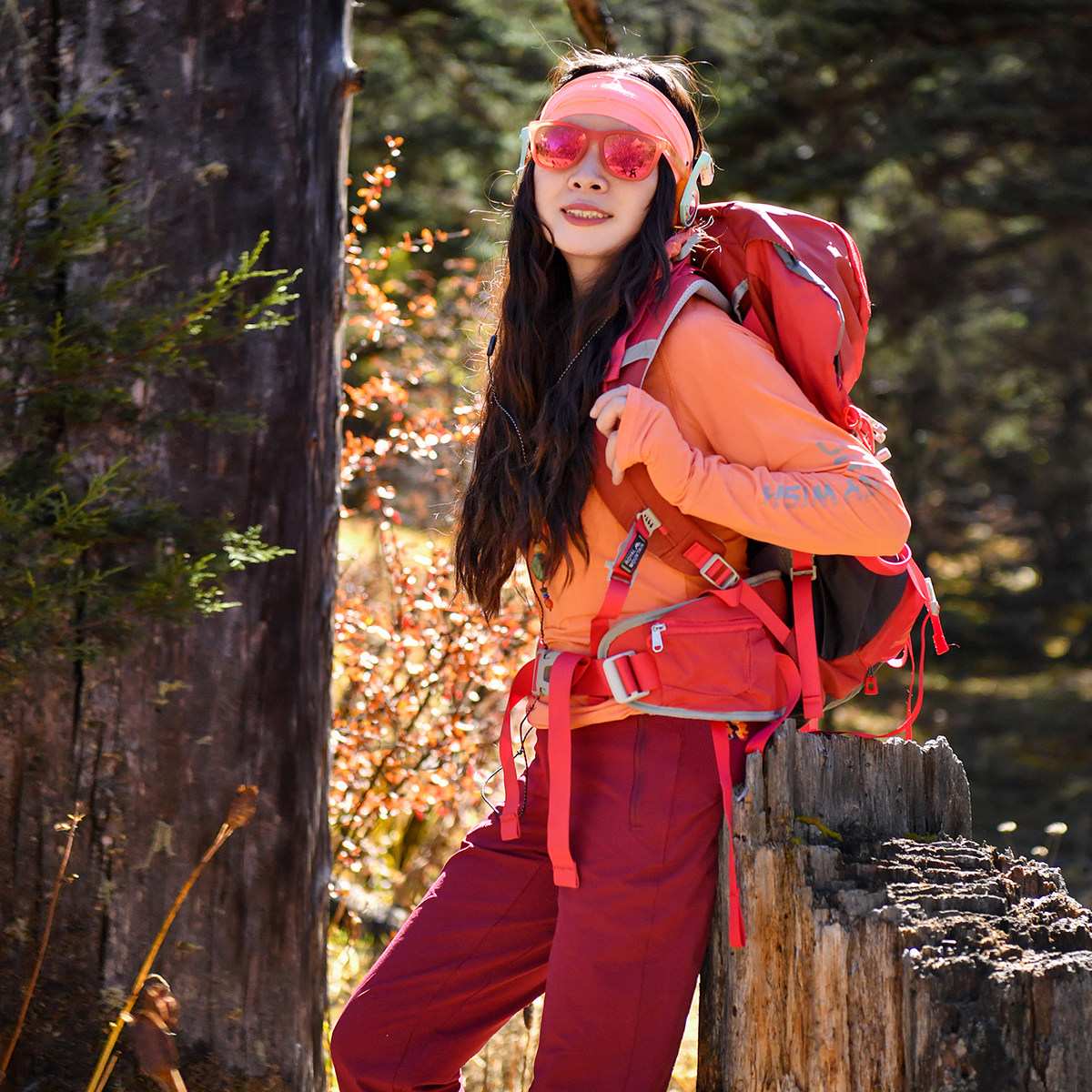 北京森林户外【蝉翼】25新款轻量化透气徒步登山跑步长袖T恤女式,户外/登山/野营/旅行用品,速干T恤,淘宝优惠券,粉丝福利购,淘宝优惠卷