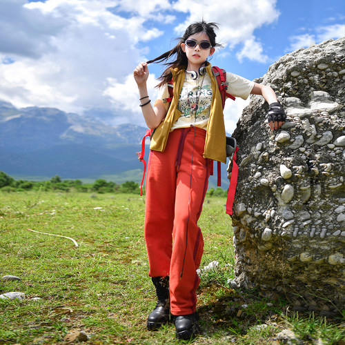 北京森林户外加绒休闲卫裤