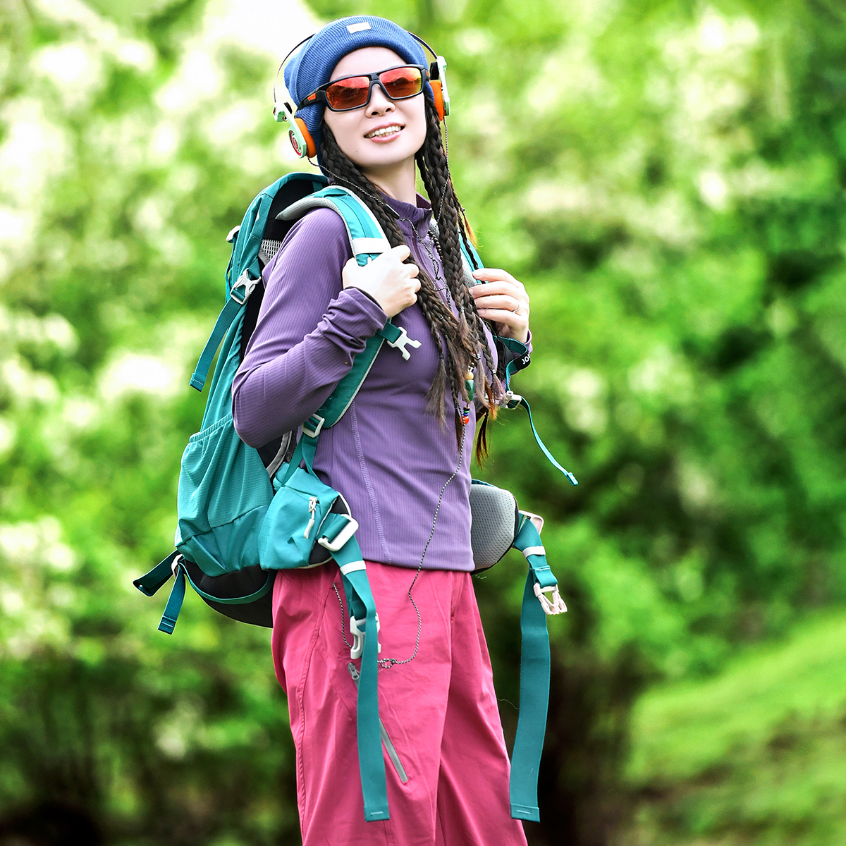 北京森林户外原创秋季亲肤保暖四面弹运动跑步修身速干衣T恤女式