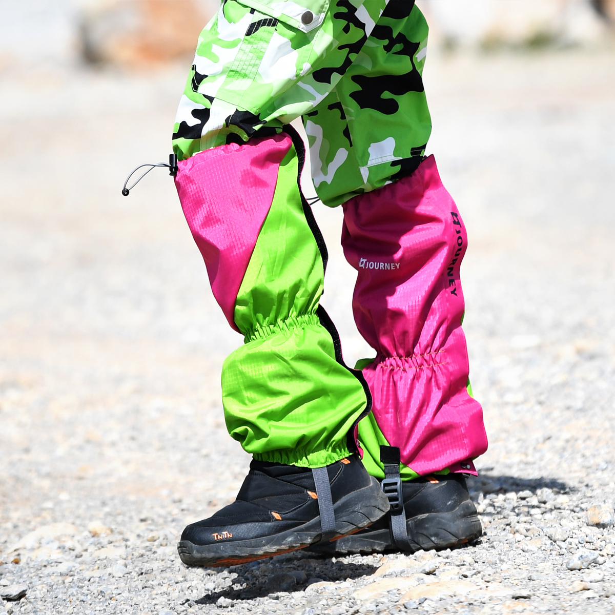 北京森林户外新款防风透气加长滑雪防水雪套防沙护腿套男女款