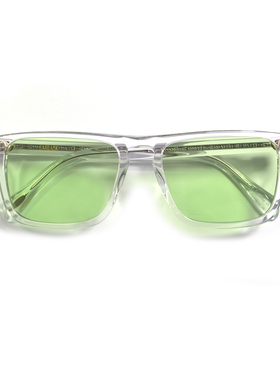 男士透明墨镜痞帅偏光太阳镜