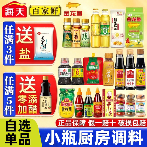 调料组合小瓶一人食自选海天便携