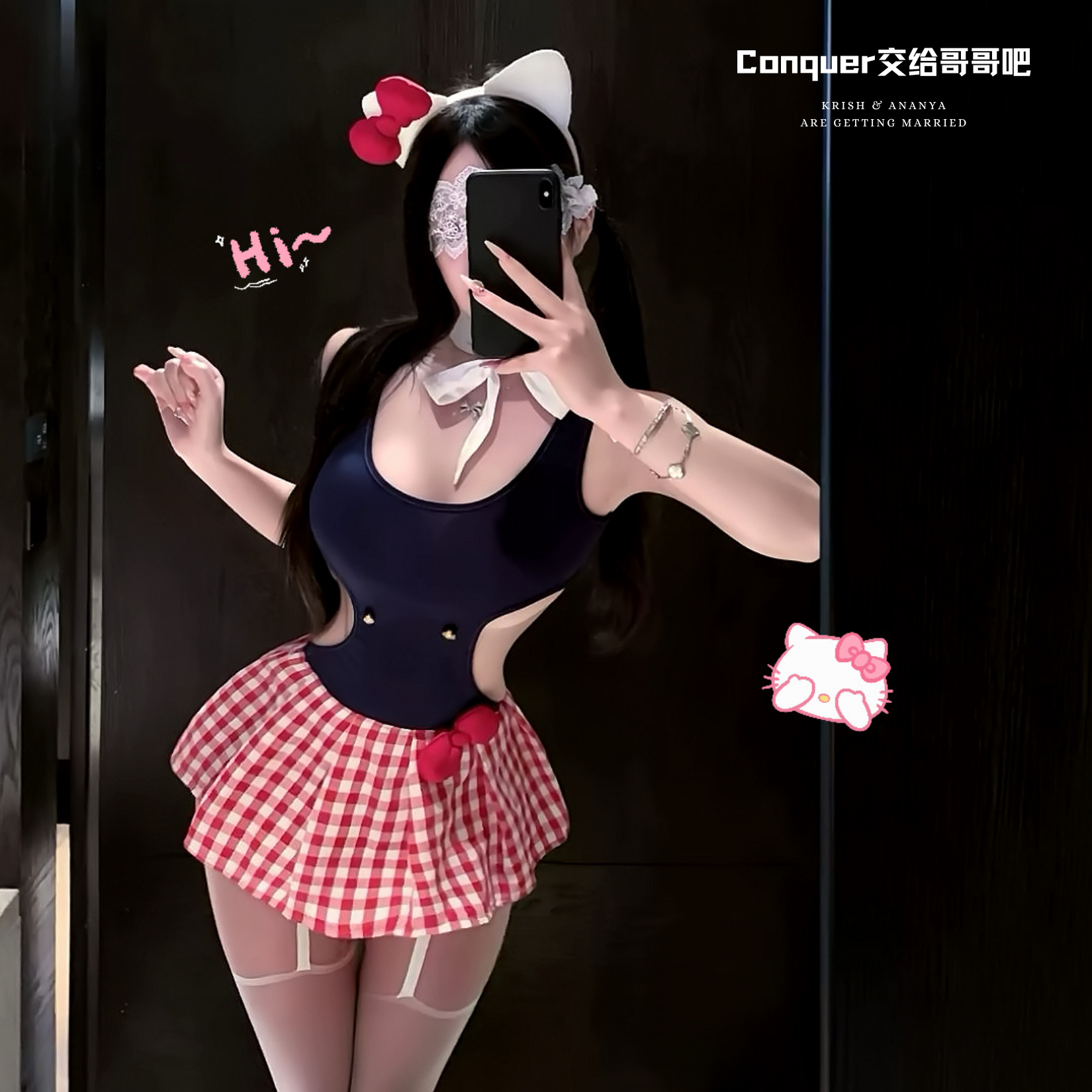萌Q女仆 纯欲可爱女仆制服角色扮演性感诱惑女佣裙子qqny情趣套装