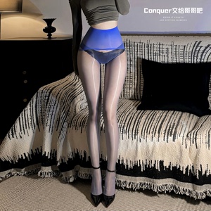极光性感8D油光无缝闭裆连裤袜女