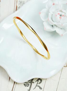 越南沙金莫比乌斯轻奢手镯