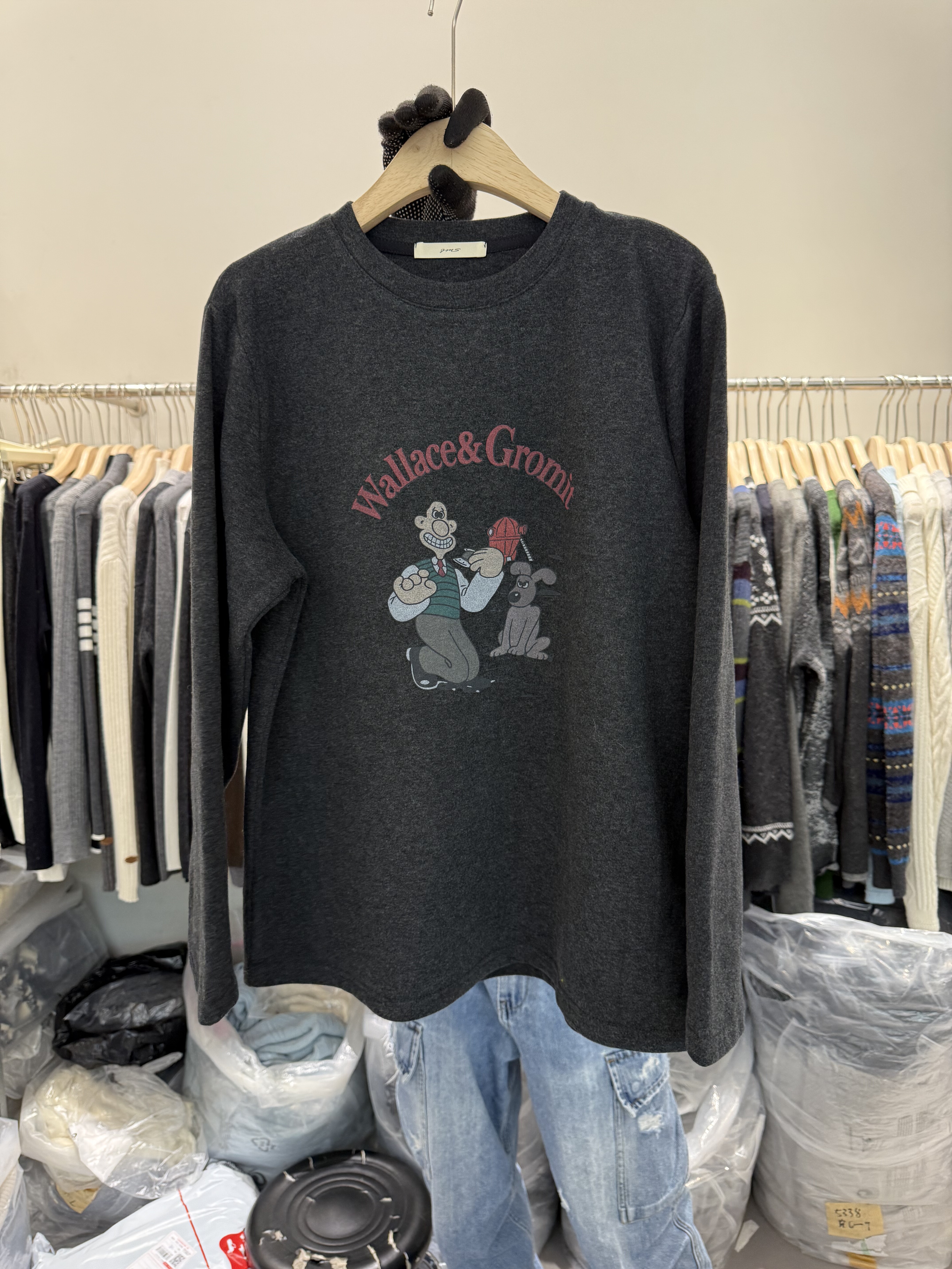 卡通米奇印花长袖T恤打底衫上衣