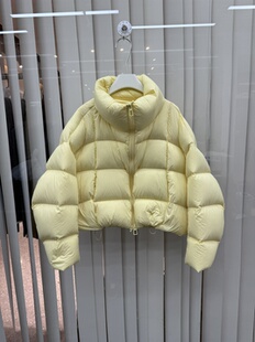 欧货时尚高级感宽松显瘦小个子短款泡芙90白鹅绒羽绒服面包服外套