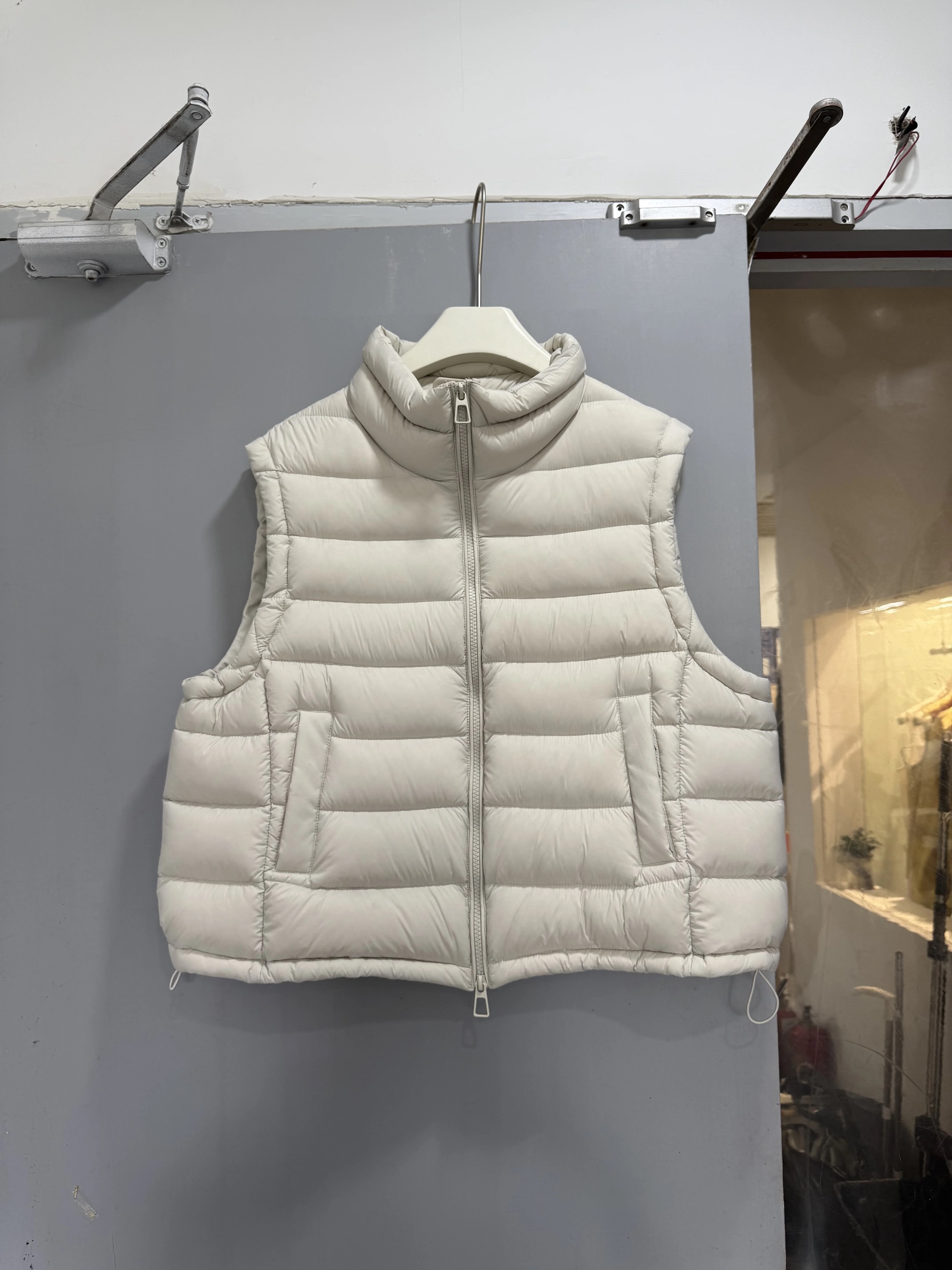 马甲背心90白鹅绒保暖马夹羽绒服