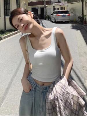 爆款春秋夏季内搭吊带背心打底衫