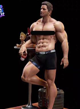 星爵彼得奎尔格鲁特手办男C模型